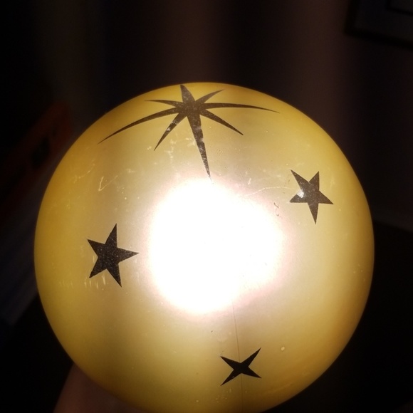 *handmade* Amber glass celestial globe - Picture 6 of 6